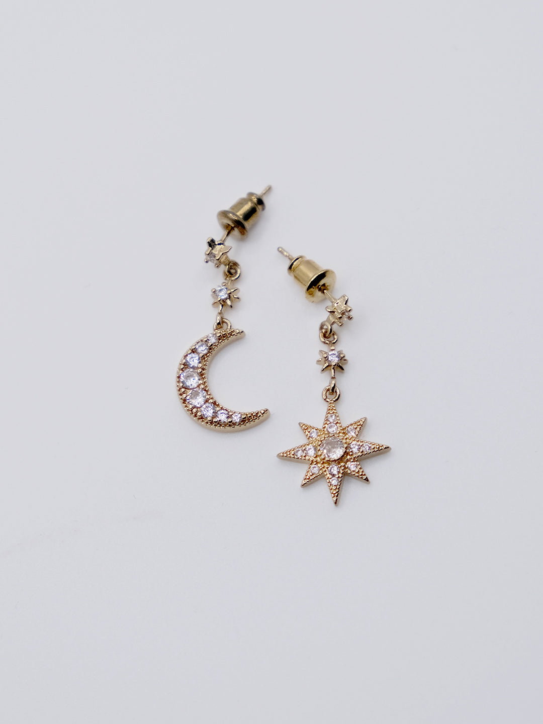 Celestial Star & Moon Earrings