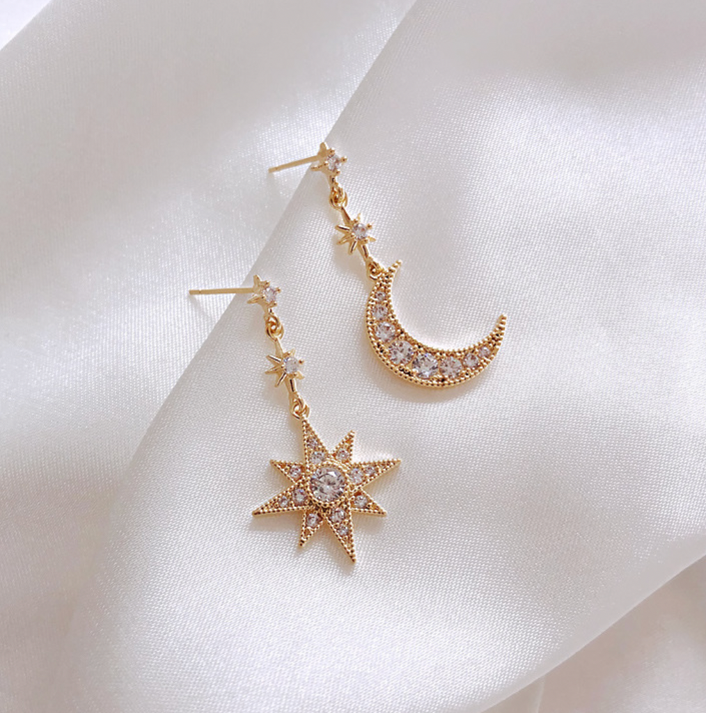 Celestial cheap star earrings