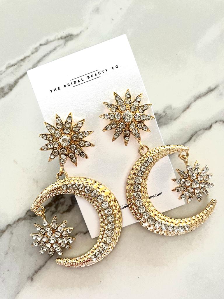 Half Moon Crescent Earrings